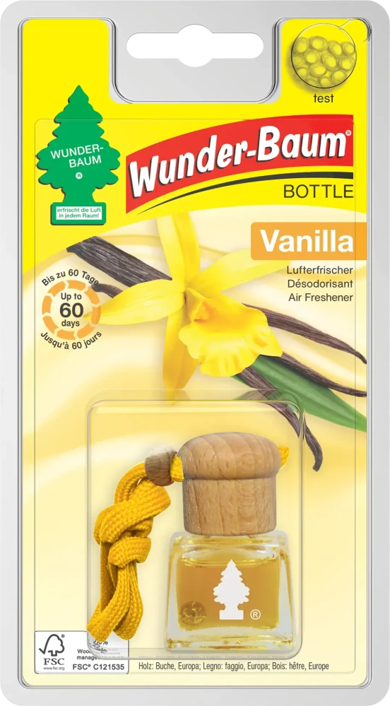 WUNDER-BAUM Vanilka – osvěžovač v lahvičce